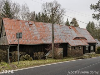 Brtníky č. p. 161 - Pohled na objekt ze západu (Zdroj: S. Šulcová, 2024)