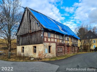 Vilémov č. p. 71 - Pohled na objekt z jihozápadu (Zdroj: S. Šulcová, 2022)